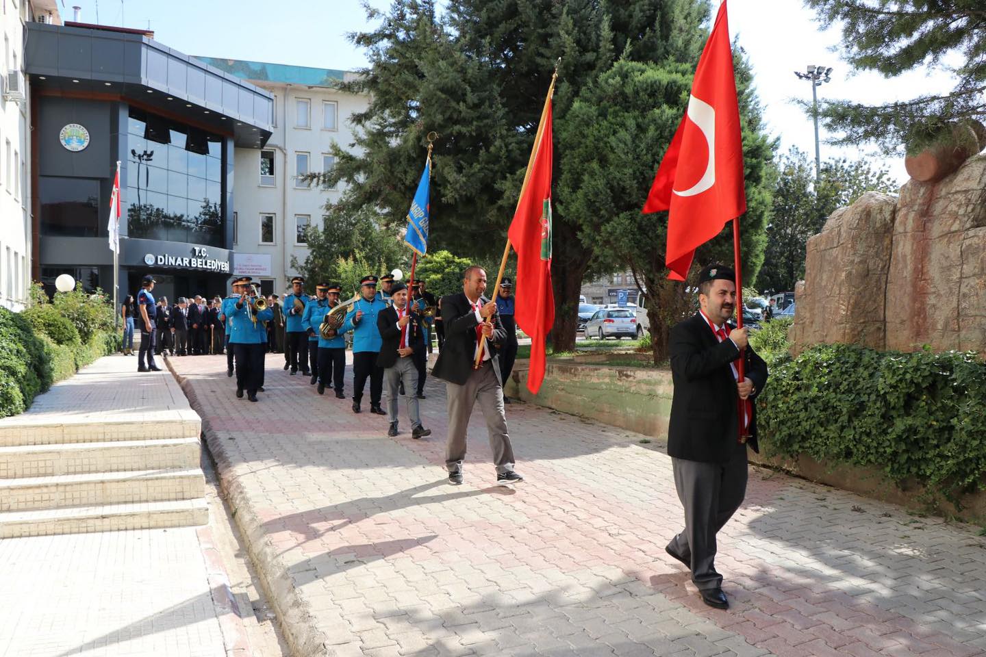 19 Eylül Gaziler Günü Dinar'da Törenle Kutlandı
