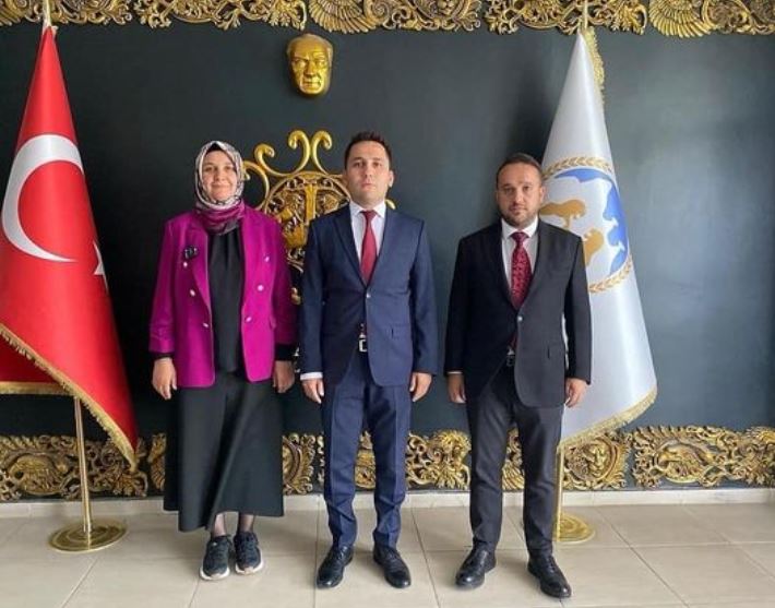 KAYMAKAM BİLDİRİCİ'Yİ MAKAMINDA ZİYARET ETTİLER