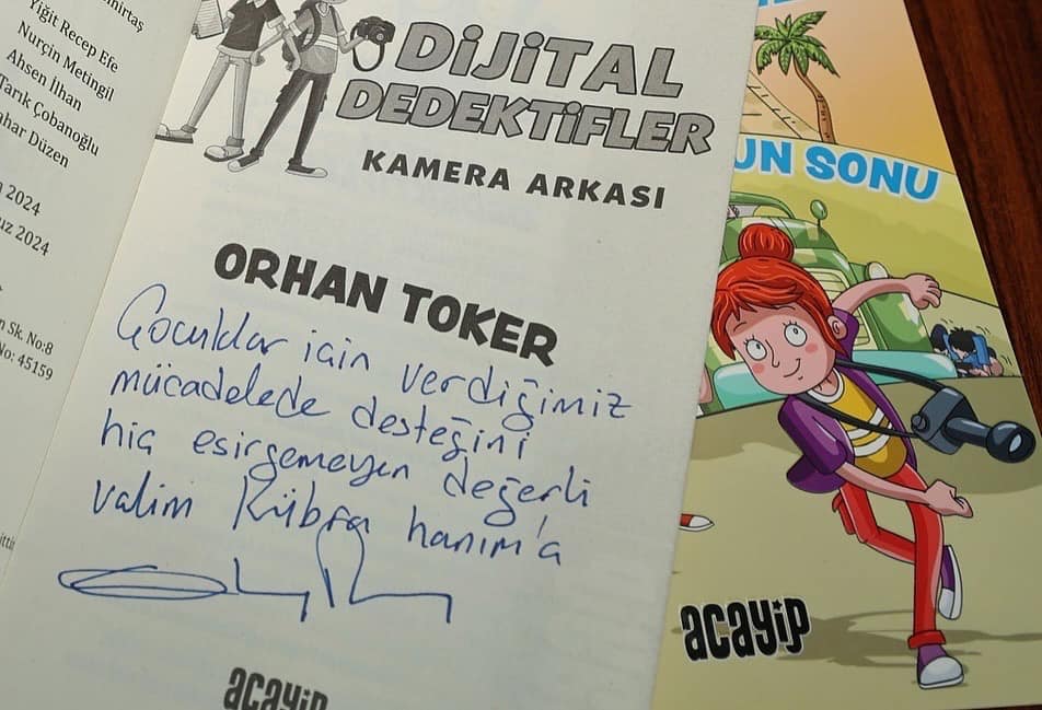 VALİ YİĞİTBAŞI DİJİTAL BABA'YA TEŞEKKÜR ETTİ