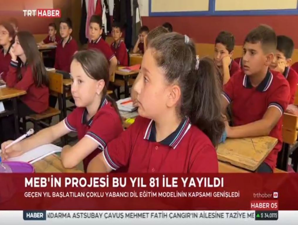 MÜDÜR ALTAŞ TRT  HABERE AÇIKLAMALARDA BULUNDU "AFYON'DAN İKİ OKUL DAHA DAHİL EDİLDİ"