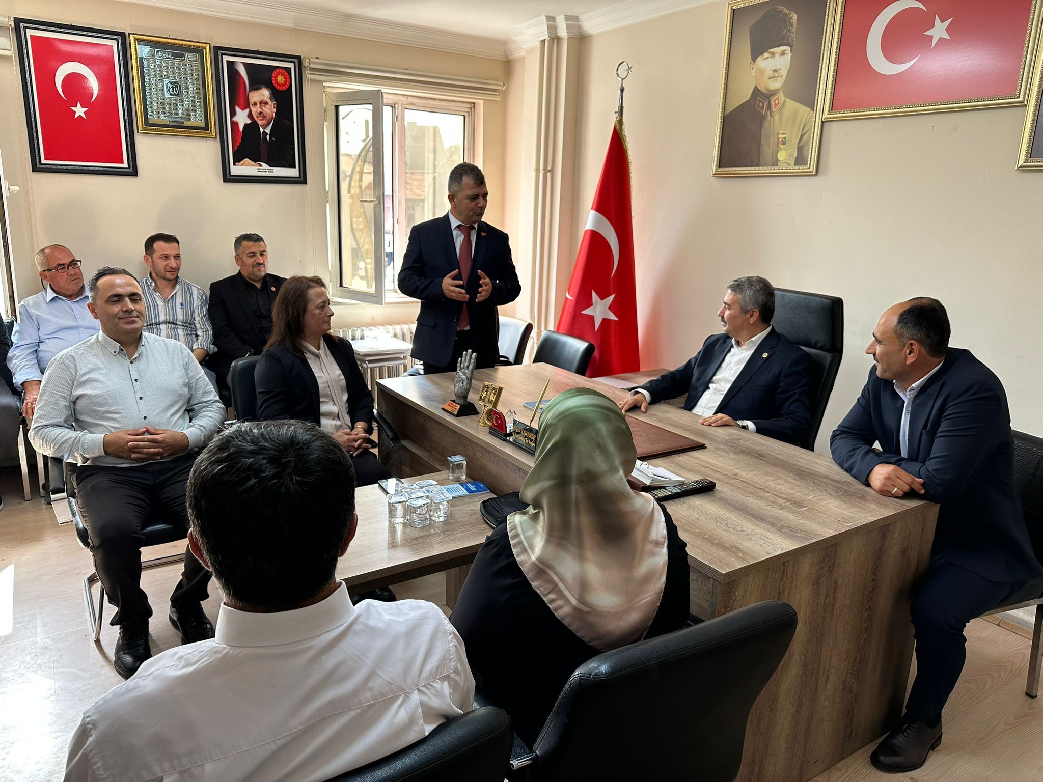 MİLLETVEKİLİ KAYIŞ'TAN BAŞKAN KOYUNCU'YA ZİYARET