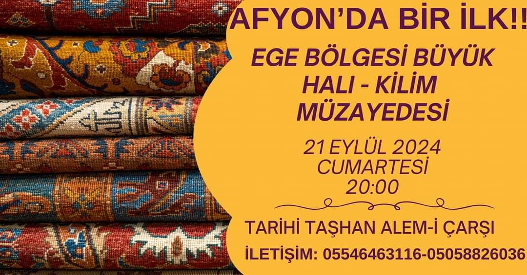 Halı ve Kilimin Kalbi Afyon'da Atacak