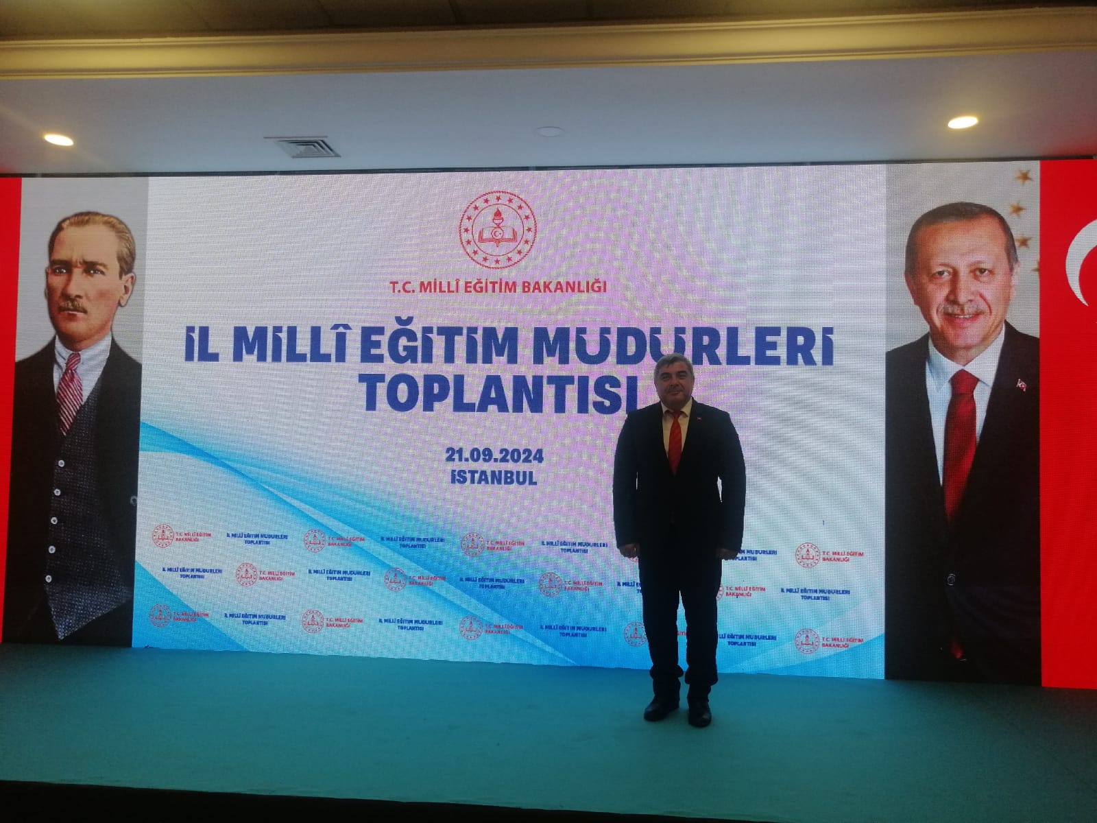 Müdür Miraç Sünnetci, İl Milli Eğitim Müdürleri Toplantısı’na Katıldı