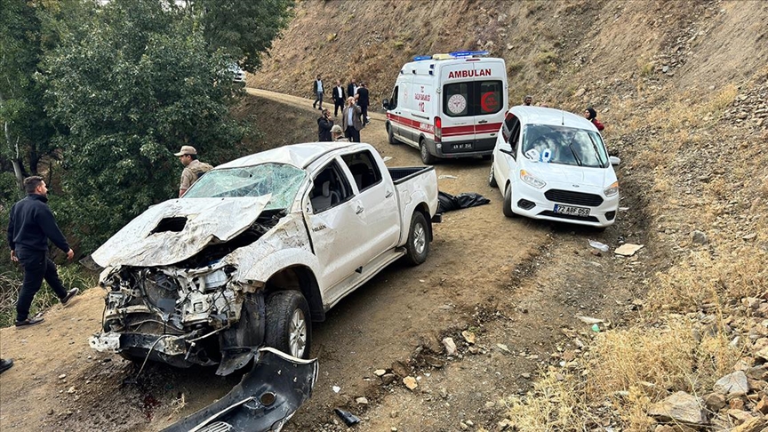 Muş’ta Şehit Askerin Yakınları Kaza Yaptı: 1 Ölü, 5 Yaralı