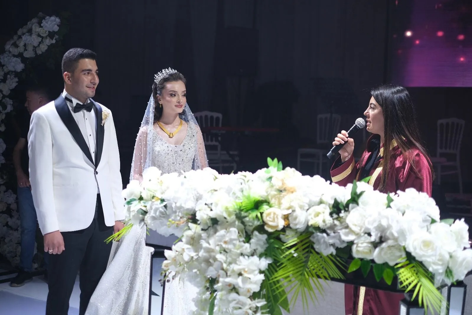 Afyonkarahisarlı İş İnsanı Ali Can Seyrek Ve Eda Kirez Çifti Dünyaevine Girdi