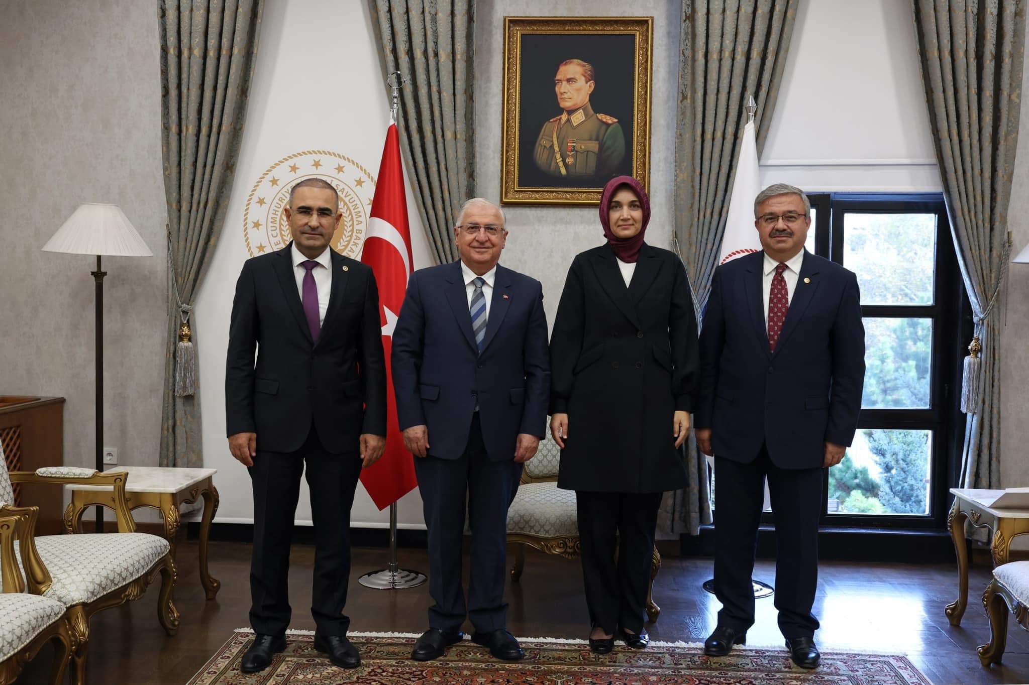 Vali Yiğitbaşı ve Milletvekilleri Yaşar Güler’i ziyaret etti