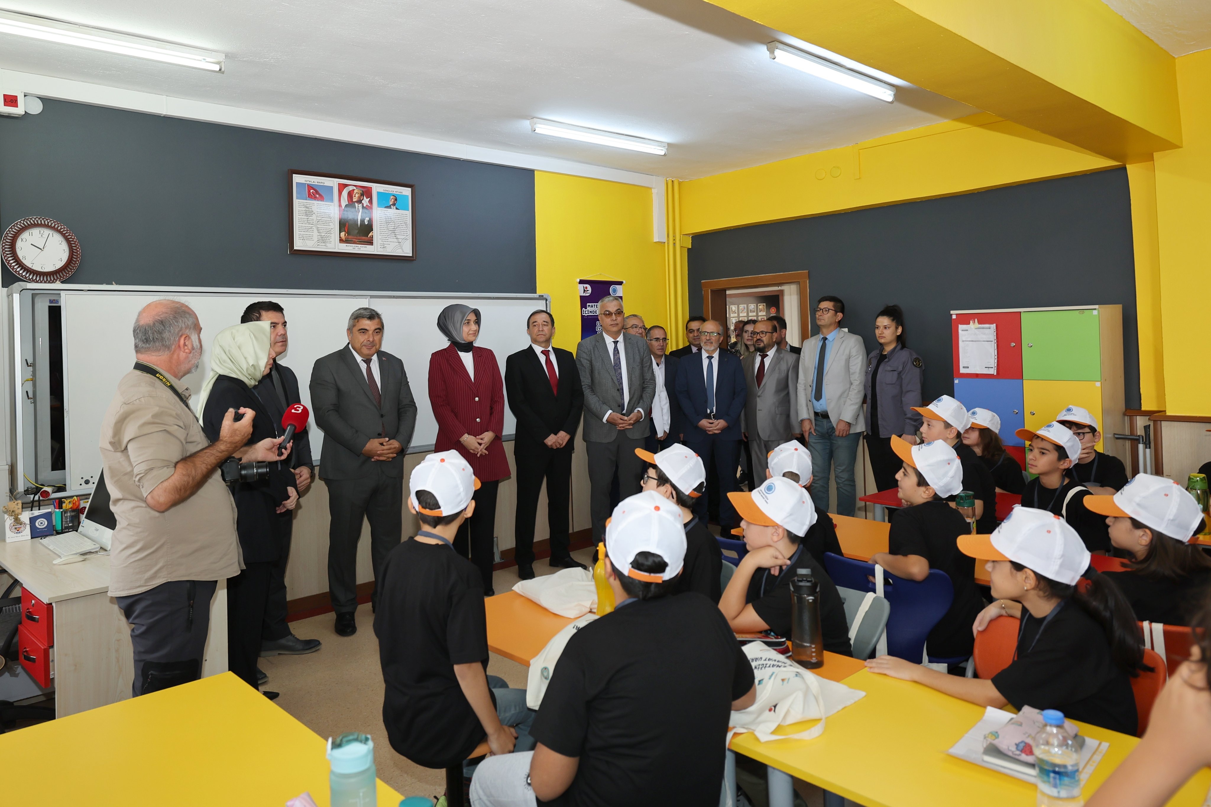'Matematiğin İçinde Hayat Var' projesi açılış töreni gerçekleştirildi