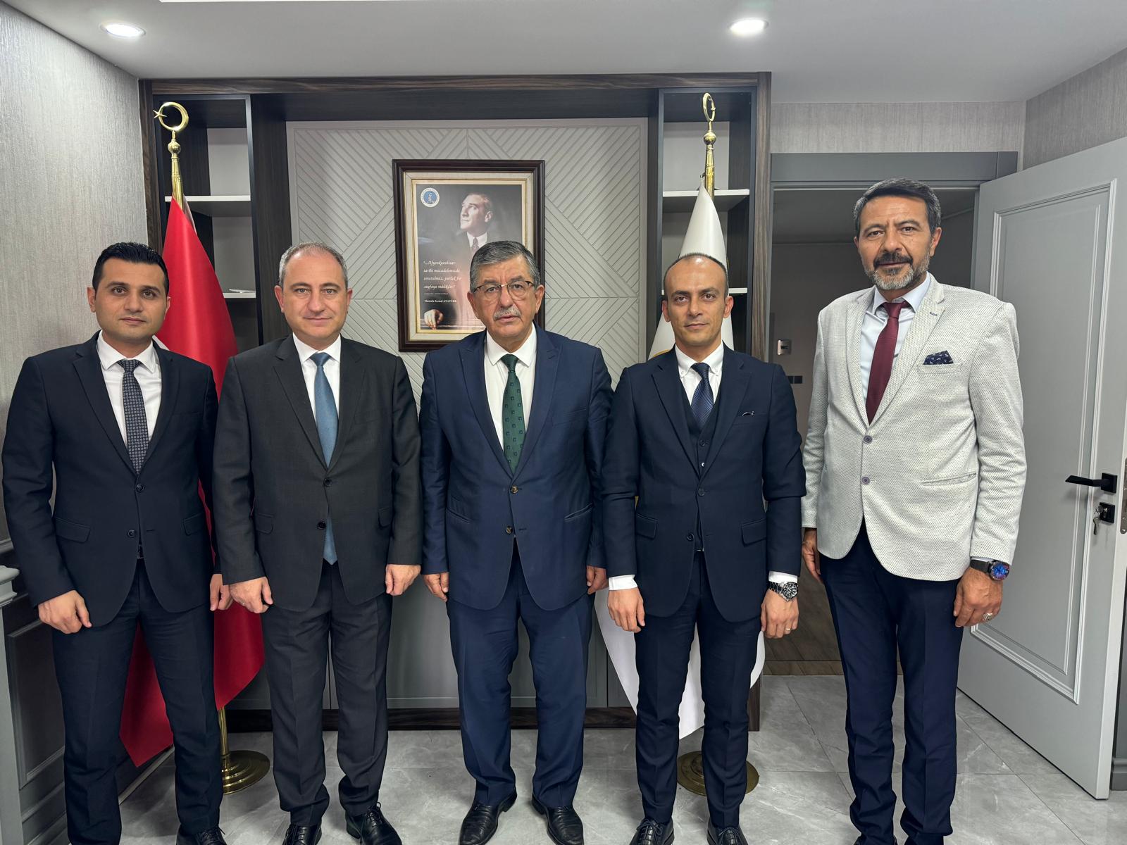 BAŞKAN BİRLİKTİR'E ANLAMLI ZİYARET