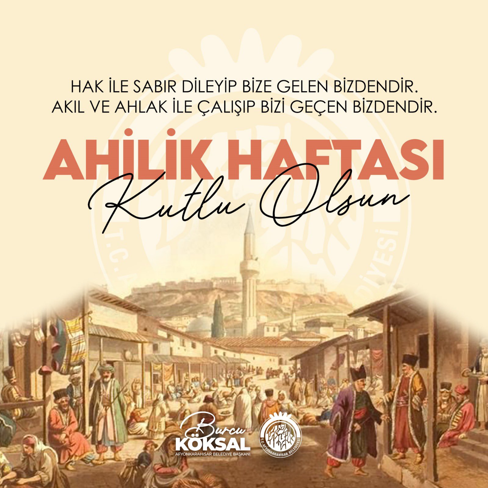 Başkan Köksal'dan Ahilik Haftası’nı Kutladı