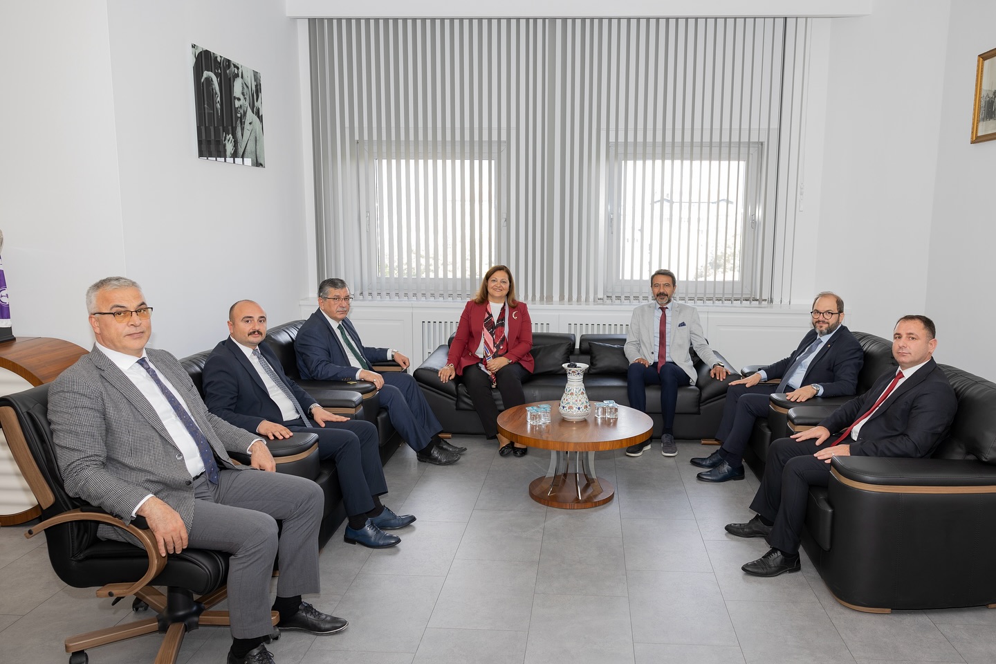 Ahilik Haftası'nda Esnaf Temsilcilerinden Başkan Köksal’a Ziyaret