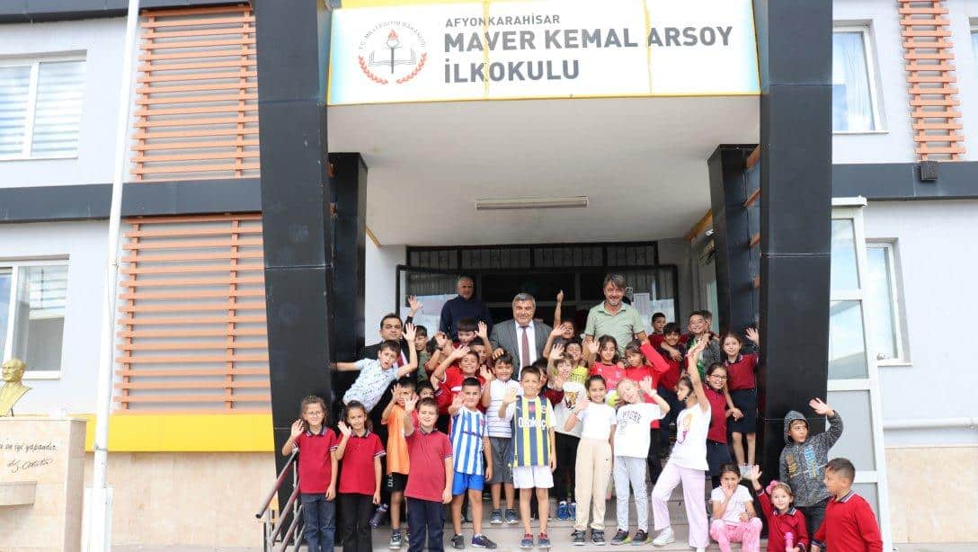 SÜNNETCİ'DEN MAVER KEMAL ARSOY İLKOKULU VE ORTAOKULU'NA ZİYARET