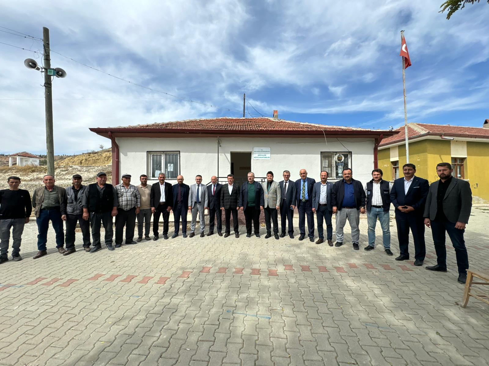 BAŞKAN AYNACI ÇALIŞMALARI YERİNDE İNCELEDİ