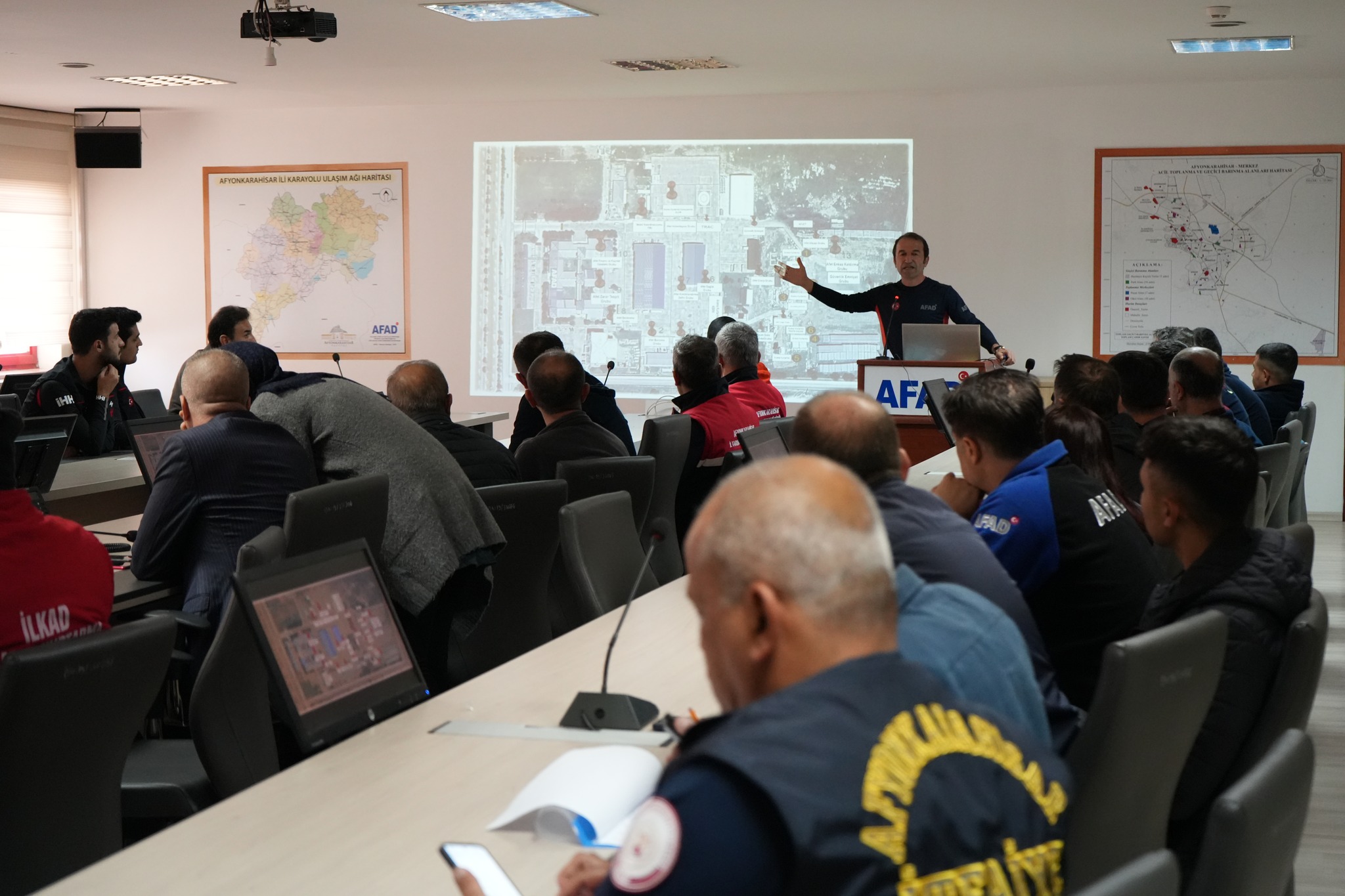 Afyonkarahisar AFAD Müdürlüğü'nden Saha Tatbikatı Hazırlıkları