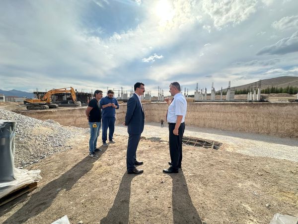 Kaymakam Akgül Ve Başkan Koyuncu’dan “Çocuk Evleri Sitesine” Ziyaret