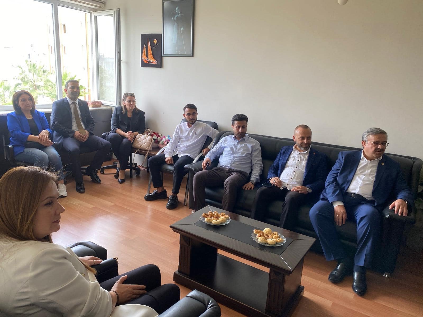 YURDUNUSEVEN, ALİAĞA ESNAF VE SANATKARLAR ODASI’NI ZİYARET ETTİ