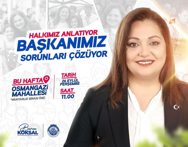 Başkan Burcu Köksal, Mahalle Ziyaretlerine Osmangazi'de Devam Ediyor