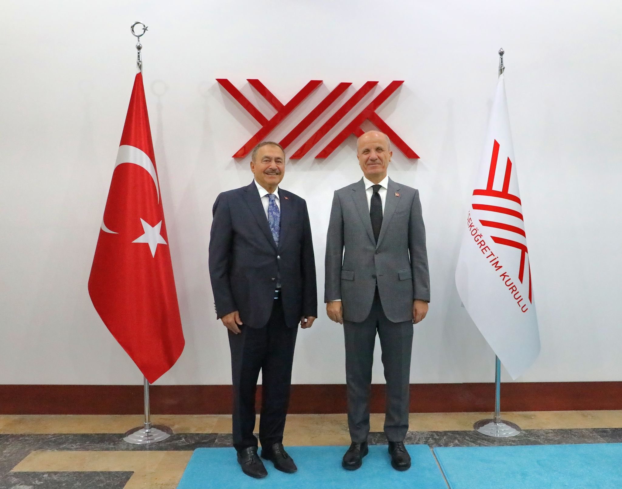 Prof. Dr. Eroğlu'ndan, YÖK Başkanı Özvar'a Ziyaret