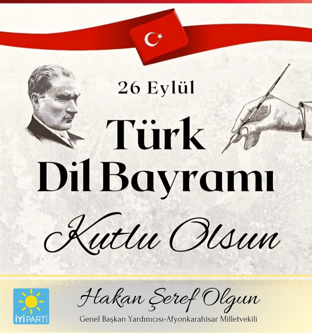 MİLLETVEKİLİ OLGUN TÜRK DİL BAYRAMINI KUTLADI