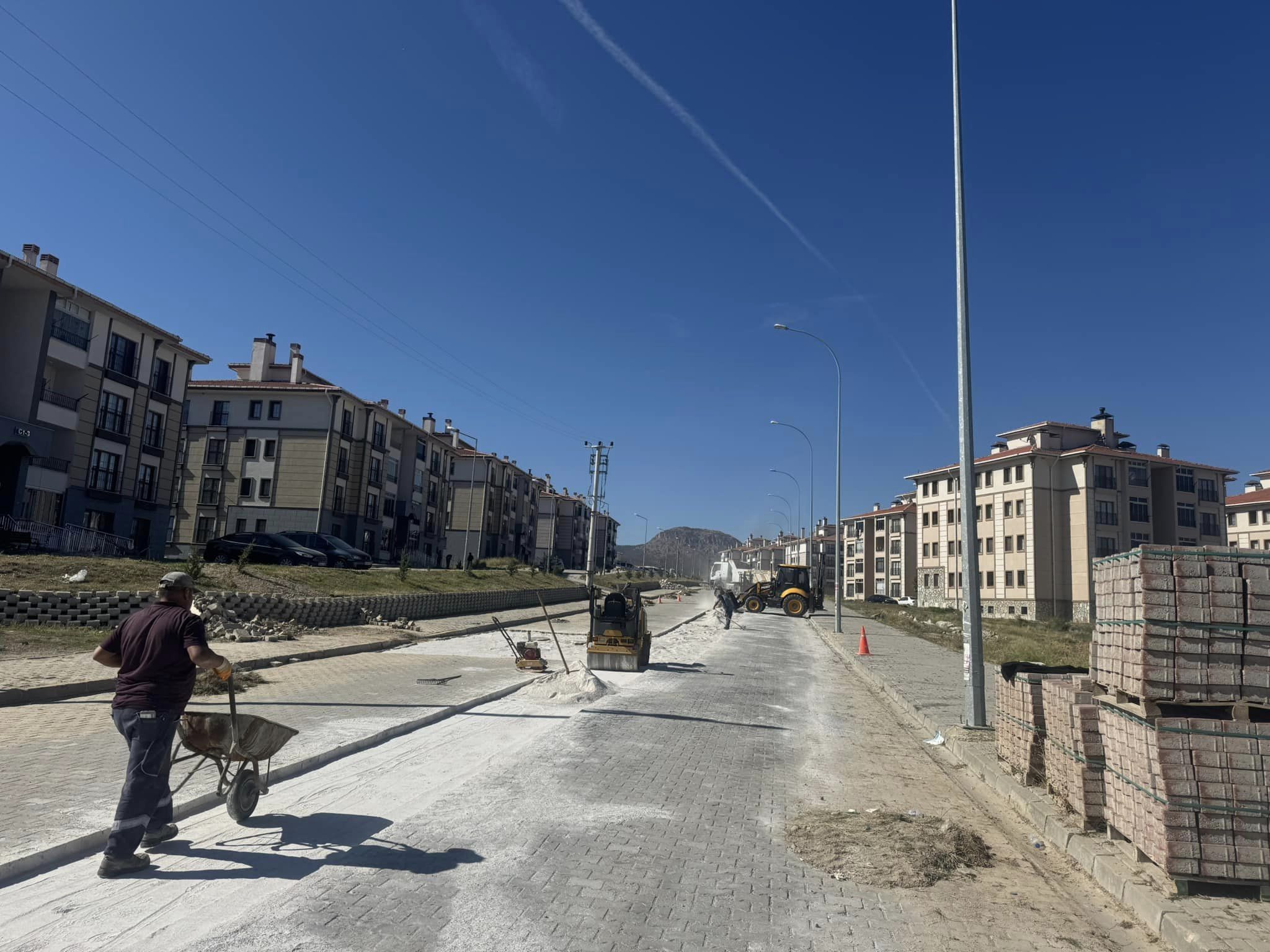 Başkan Bodur, TOKİ Konutlarındaki Çalışmaları Yerinde İnceledi