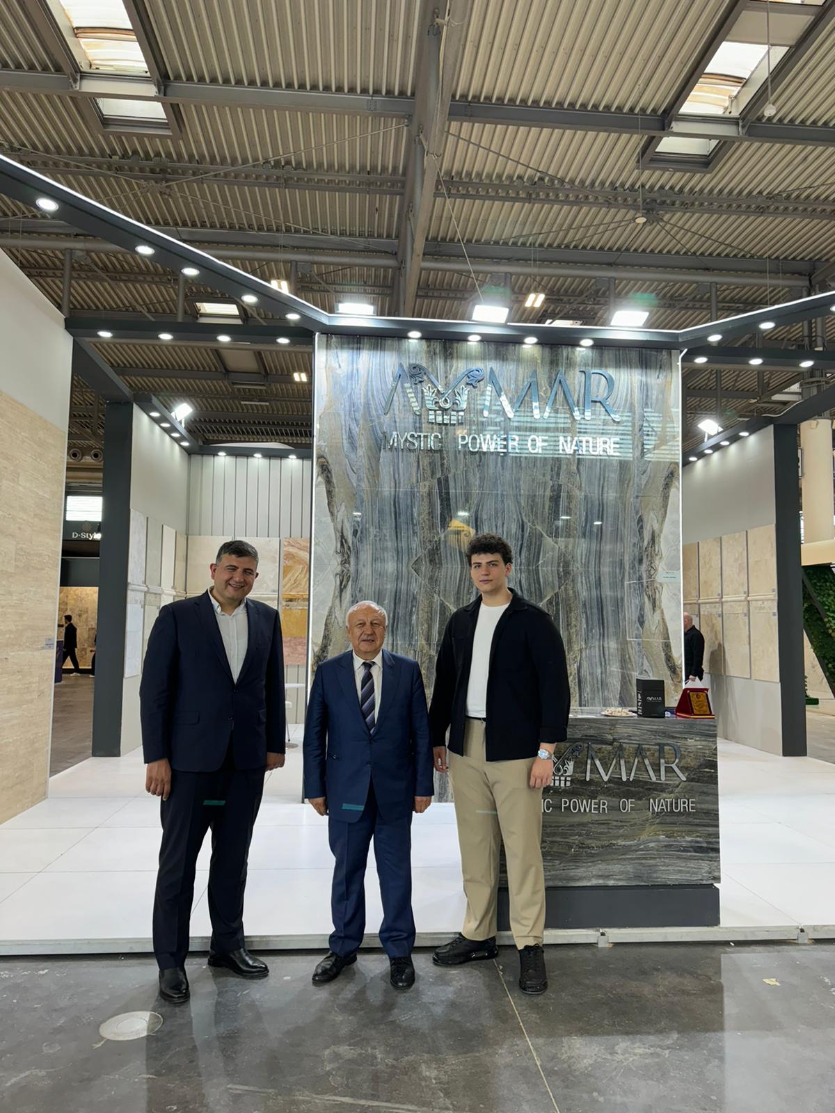 Marmomac Fuarı’nda Afyonkarahisar Rüzgârı