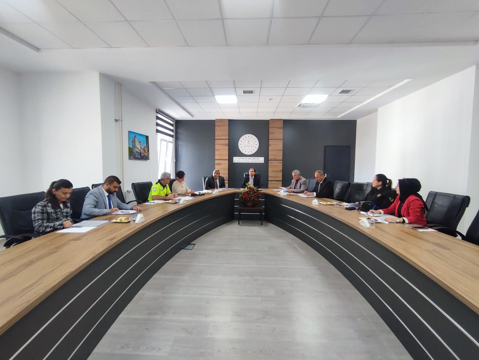 Afyonkarahisar’da Eğitim Güvenliği İçin İş Birliği Toplantısı Yapıldı