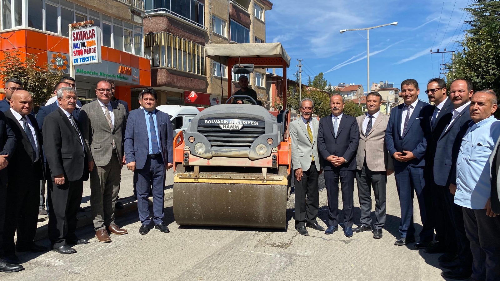 Milletvekili Taytak, Bolvadin Asfalt Çalışmalarını İnceledi
