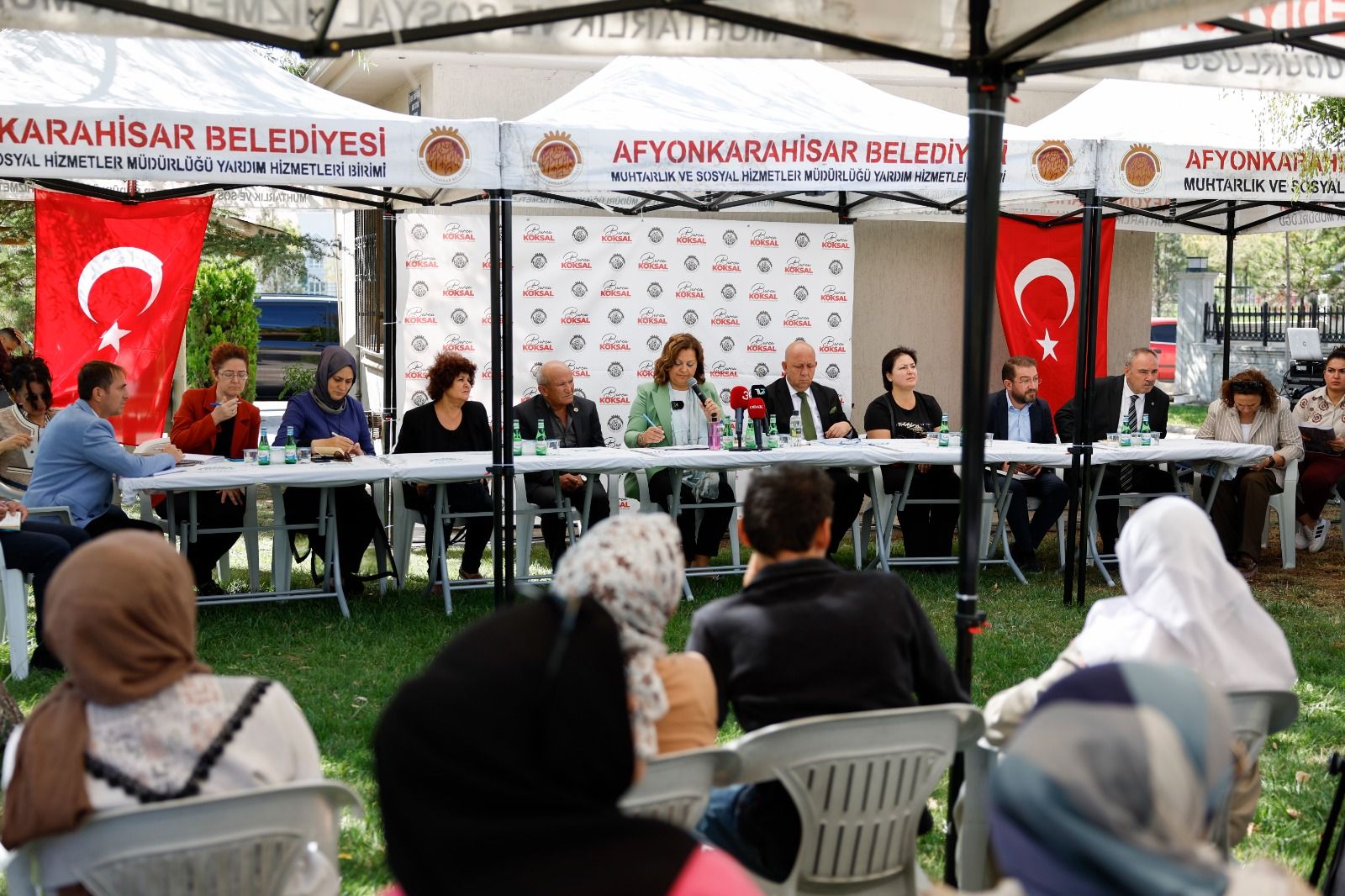 Başkan Köksal Sahalarda:  Osmangazi Mahalle Sakinleriyle Buluştu