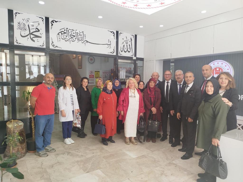 AFYAŞAD'DAN KADINANA TÜRBELERİNE ZİYARET