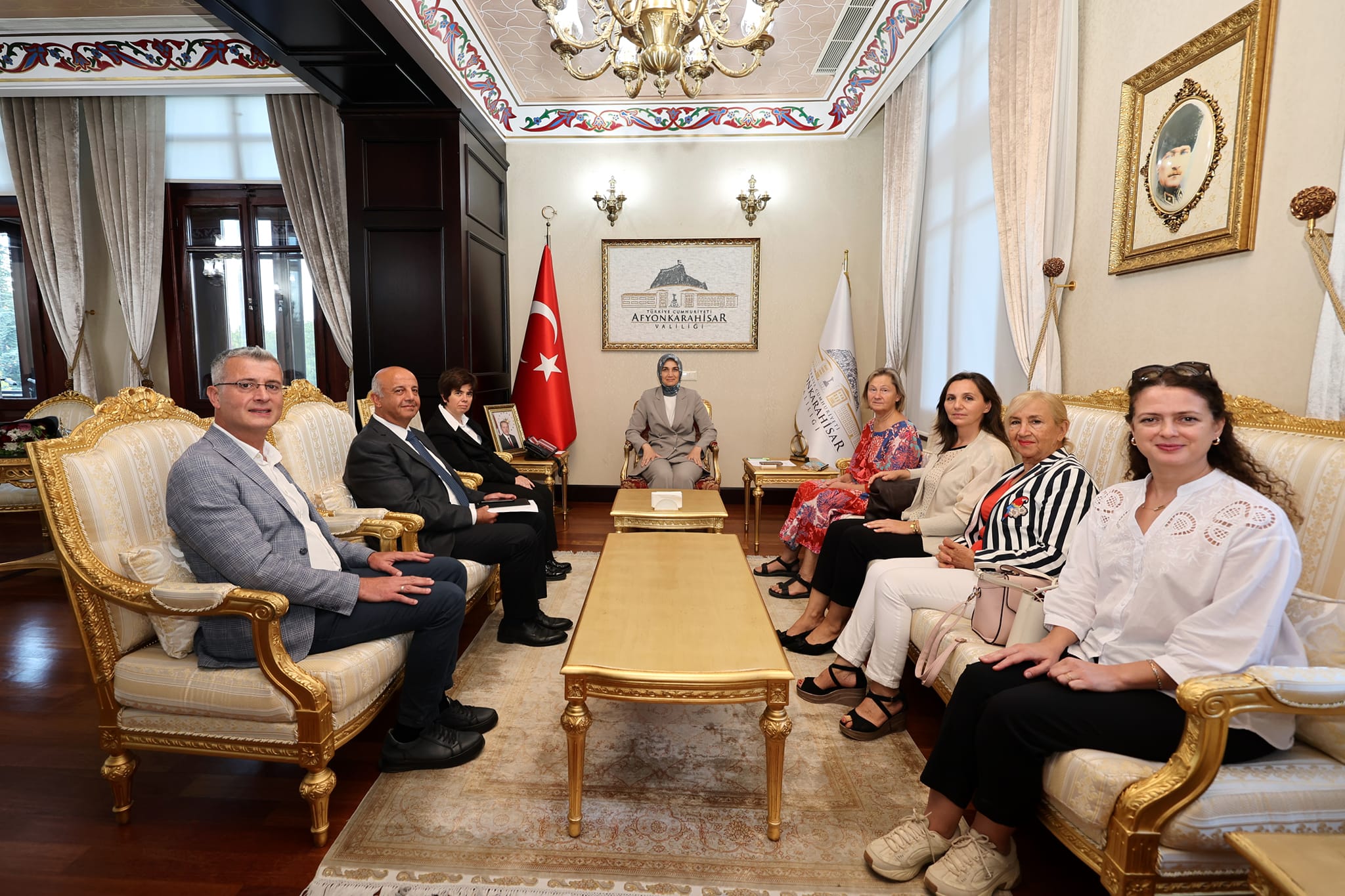 Vali Yiğitbaşı, GAPS Heyetini Makamında Ağırladı