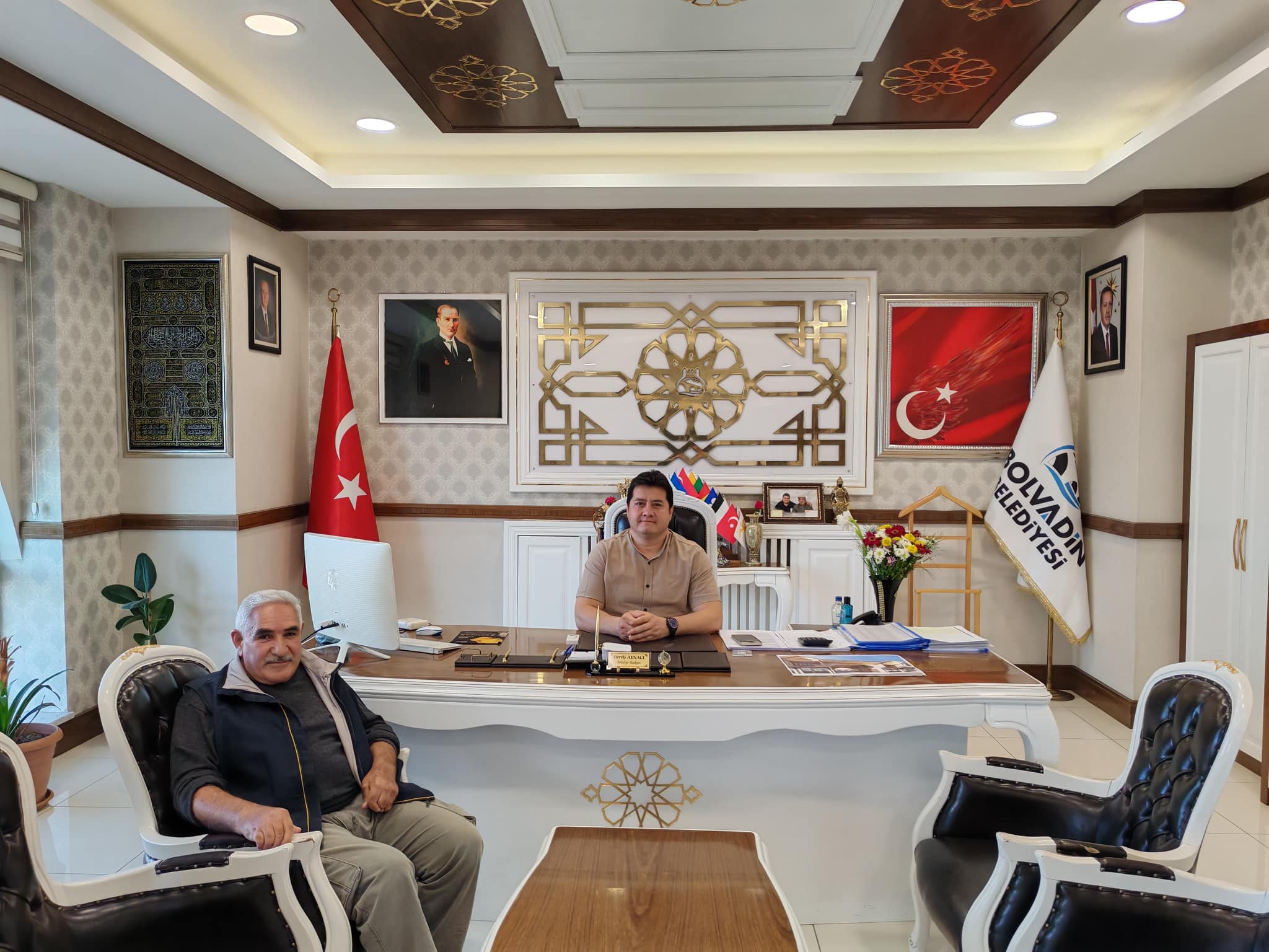 Başkan Aynacı'ya Gurbetçi Ziyareti