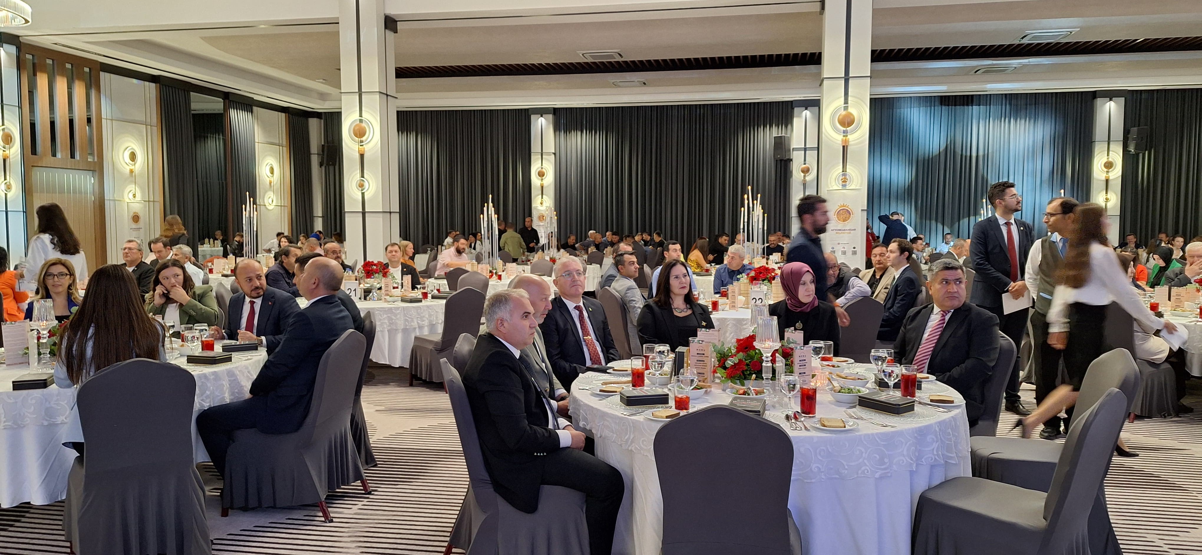 Gastro Afyon Festivali Gala Gecesi düzenlendi