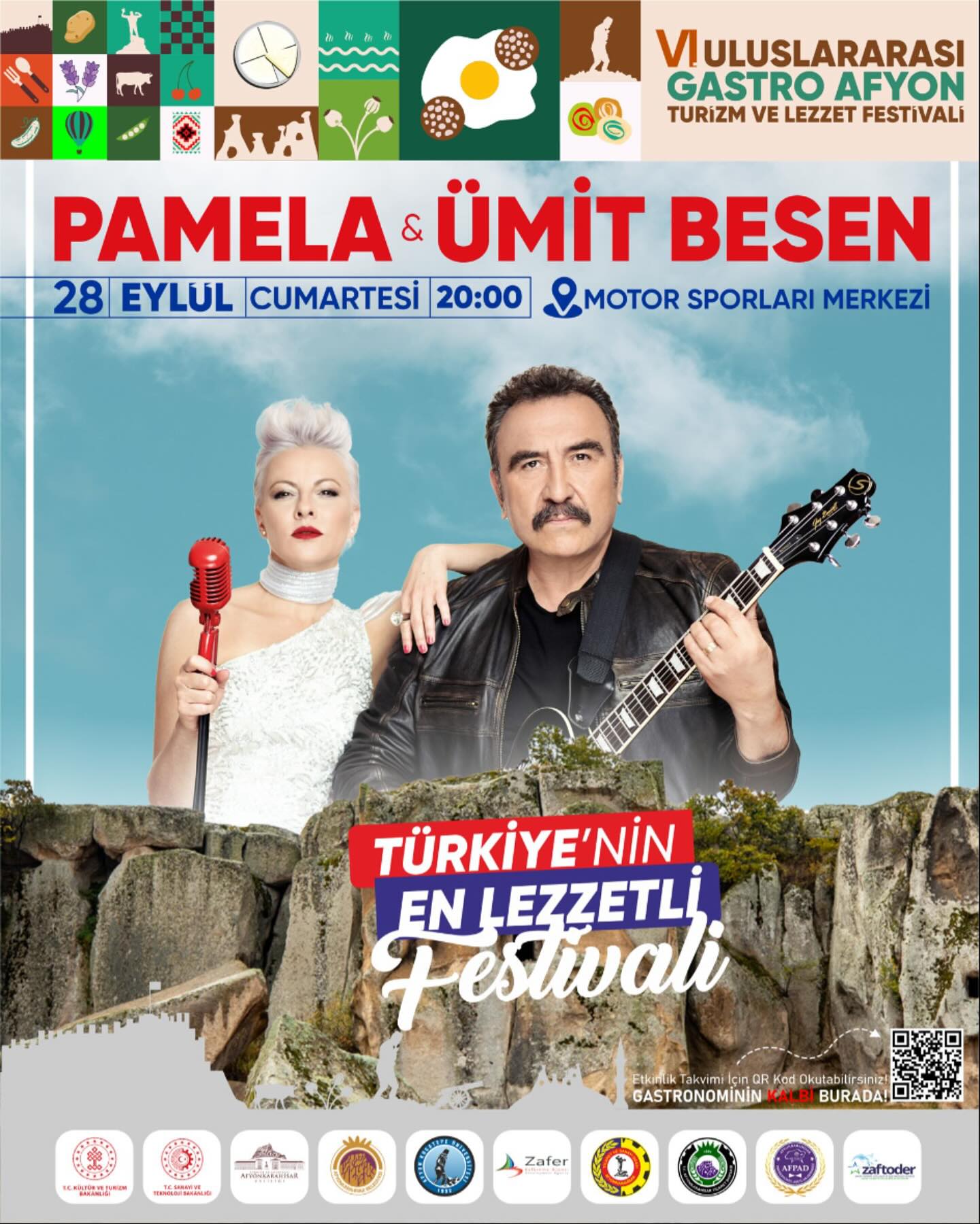 Pamela ve Ümit Besen Afyon'da Sahne Alacak