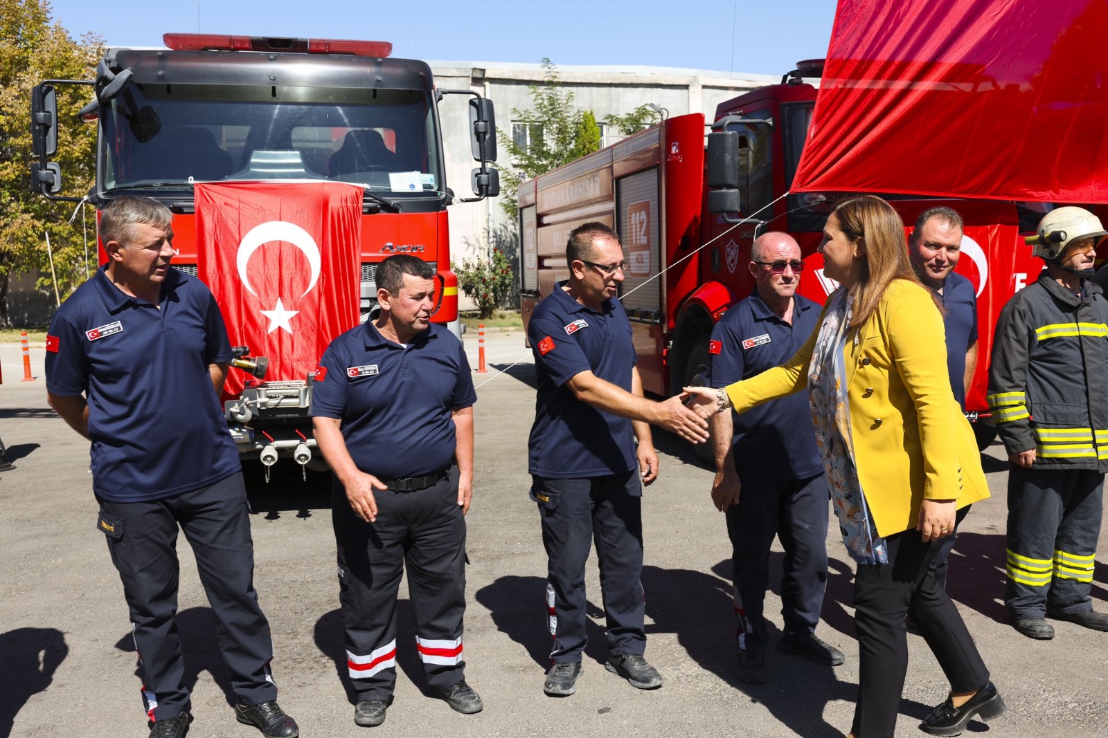 Başkan Köksal, İtfaiye Haftası’nda Kahraman İtfaiyecileri Ziyaret Etti
