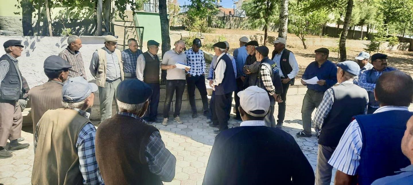 Çiftçilere tarımsal üretim planlaması ve destekleri anlatıldı
