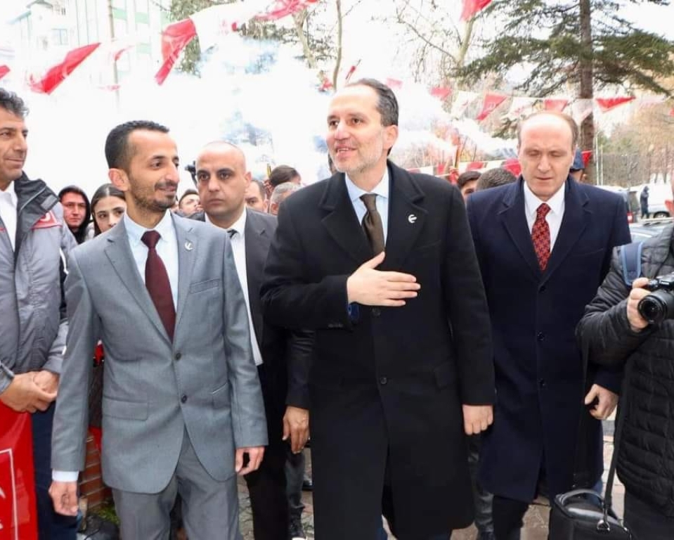 YENİDEN REFAH PARTİSİ'NDE MERKEZ İLÇE ARIK'A EMANET