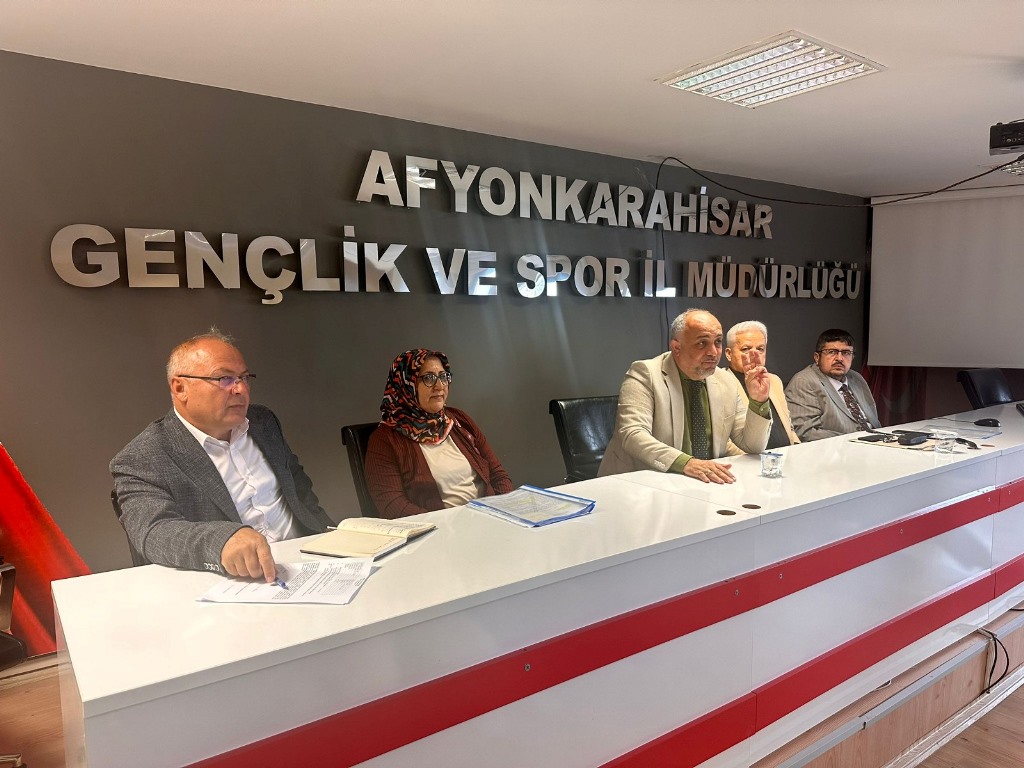 YURTLARDA PLANLANAN EĞİTİM FAALİYETLERİ İÇİN TOPLANTI DÜZENLENDİ