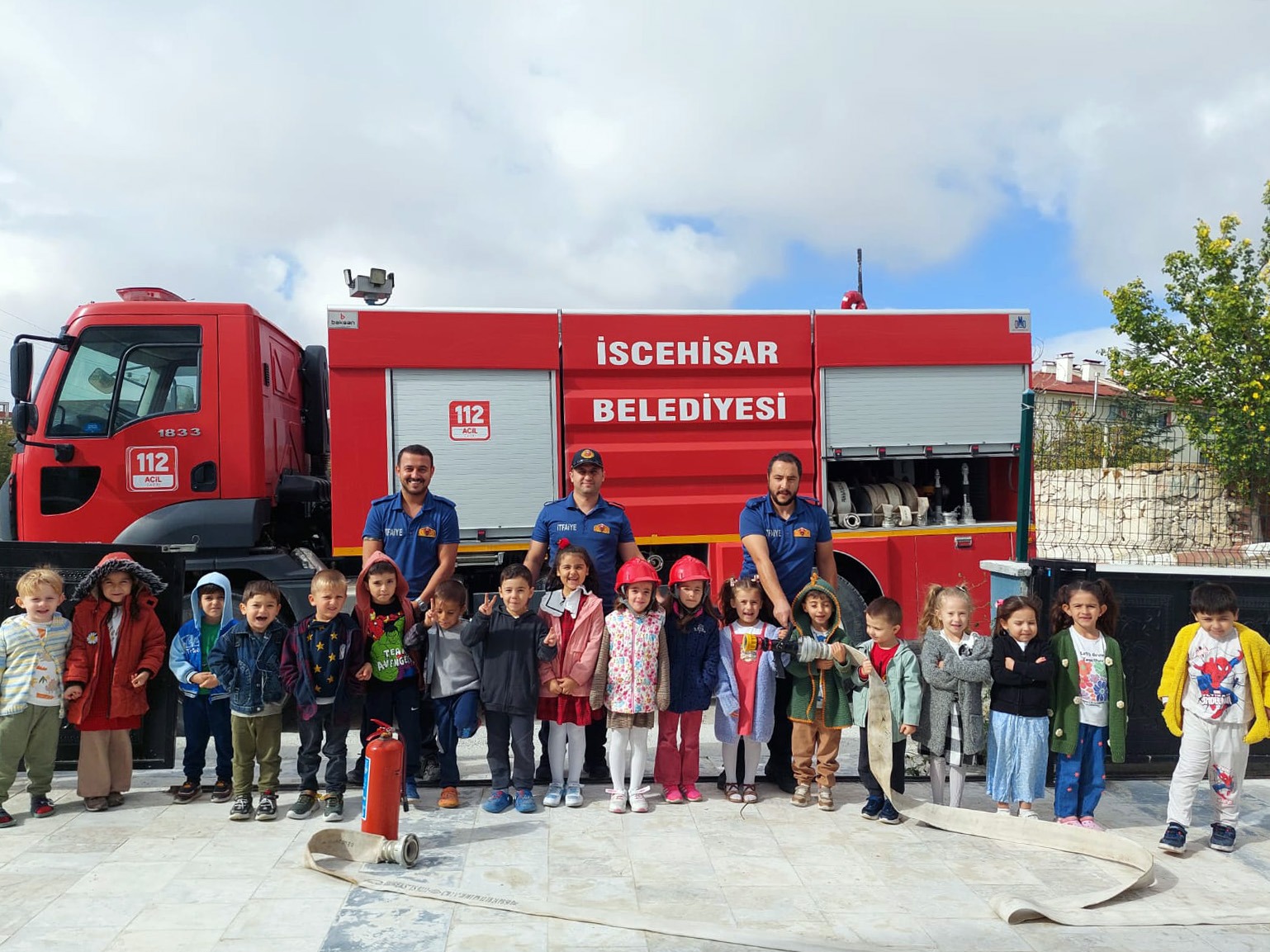 İSCEHİSAR BELEDİYESİ İTFAİYECİLER HAFTASINI KUTLADI