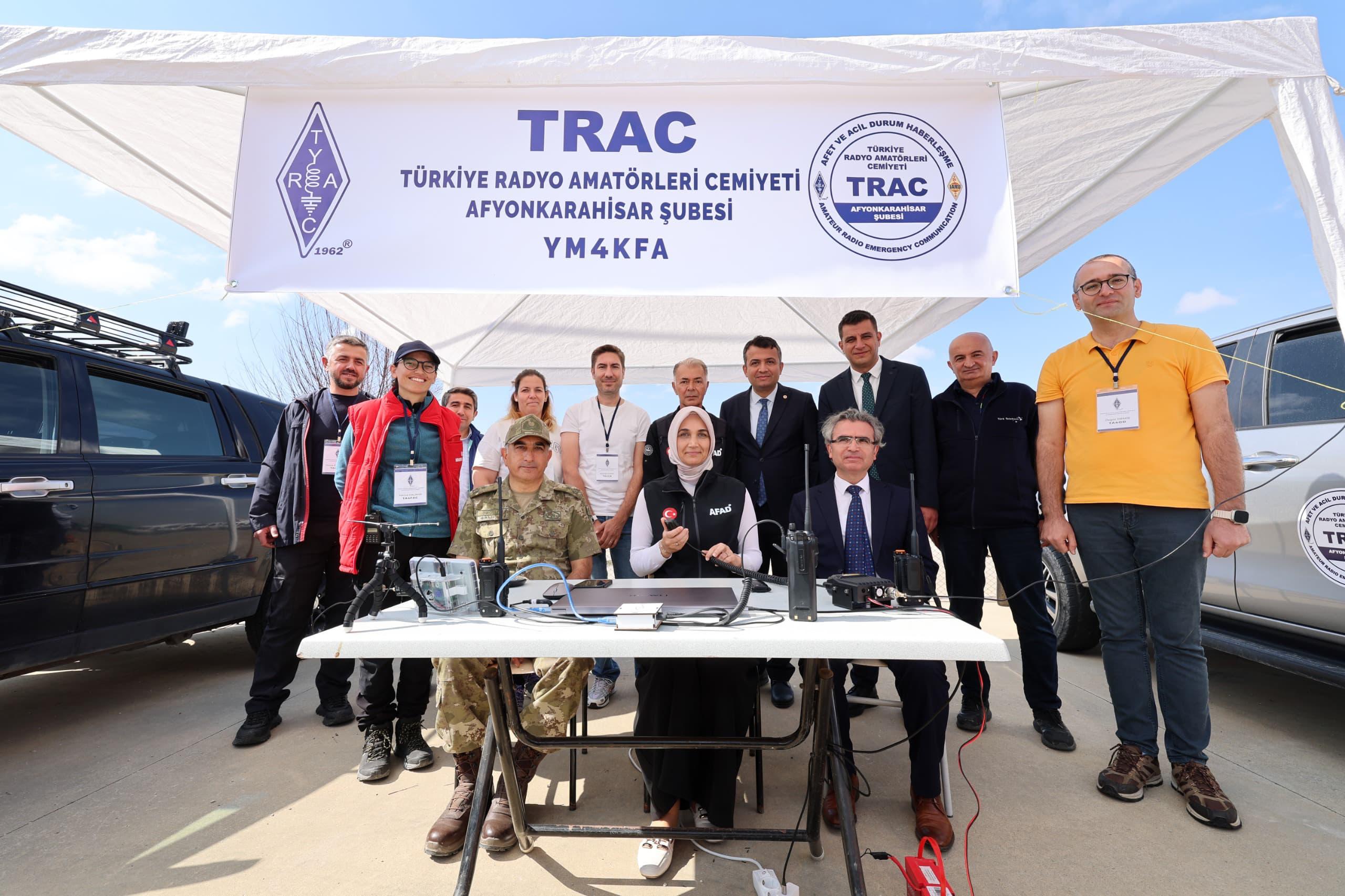 TRAC Afyonkarahisar TAMP Tatbikatında Görev Aldı