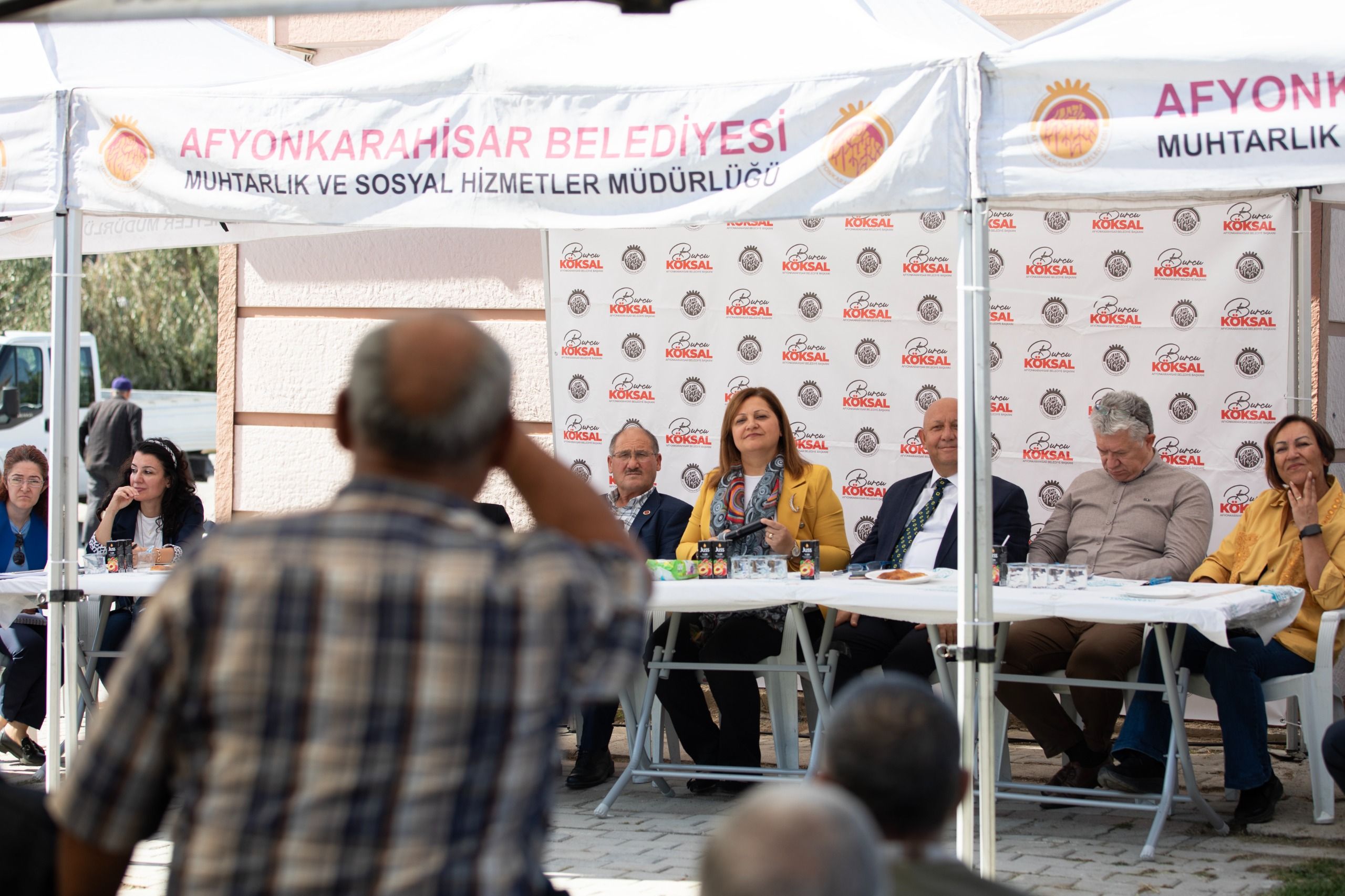BAŞKAN KÖKSAL KARŞIYAKA MAHALLE SAKİNLERİYLE BULUŞTU