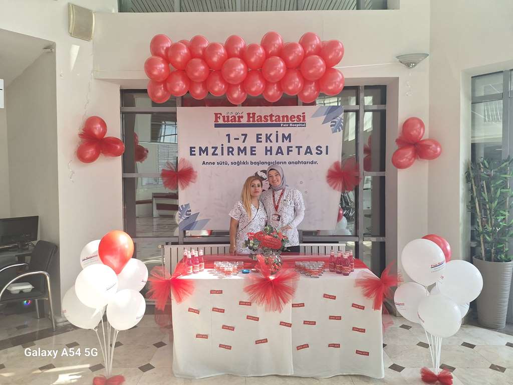 FUAR HASTANESİ'NDEKİ ETKİNLİĞE ANNE VE ANNE ADAYLARINDAN YOĞUN İLGİ