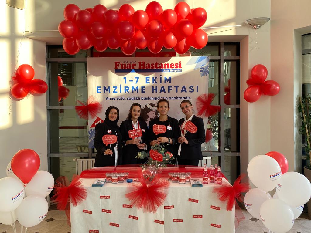 FUAR HASTANESİ'NDEKİ ETKİNLİĞE ANNE VE ANNE ADAYLARINDAN YOĞUN İLGİ