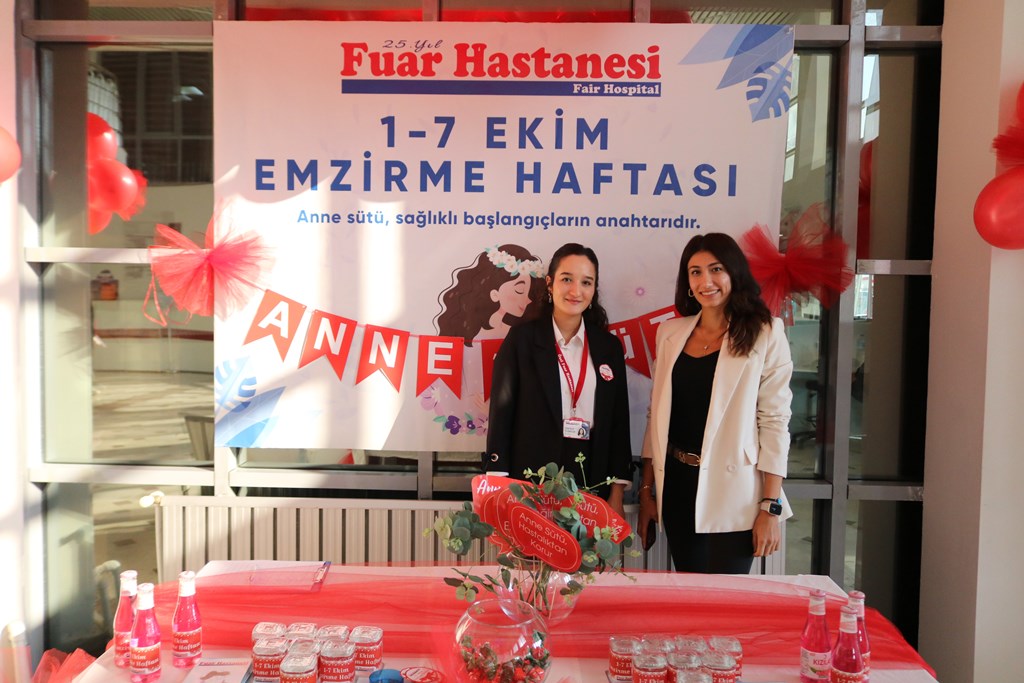FUAR HASTANESİ'NDEKİ ETKİNLİĞE ANNE VE ANNE ADAYLARINDAN YOĞUN İLGİ