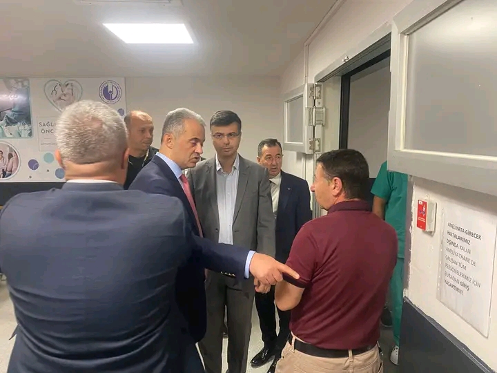 AFYONKARAHİSAR DEVLET HASTANESİNE ÖNEMLİ ZİYARET