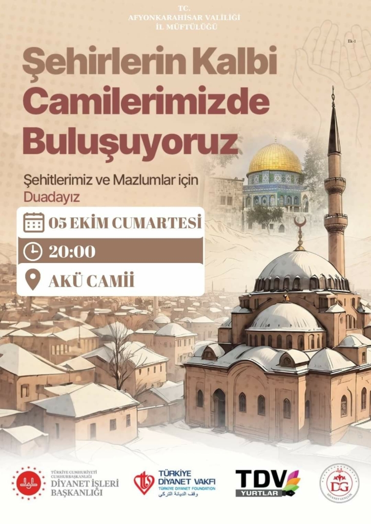 AFYONKARAHİSAR İL MÜFTÜLÜĞÜNDEN ANLAMLI PROGRAM