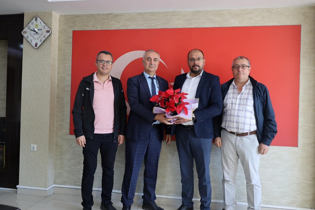 BAŞKAN BODUR'A MÜDÜR KARAÇAL'DAN ZİYARET