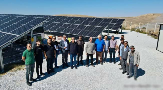 GÜNEŞ ENERJİ SANTRALİ İÇİN GEÇİCİ KABUL TÖRENİ GERÇEKLEŞTİRİLDİ