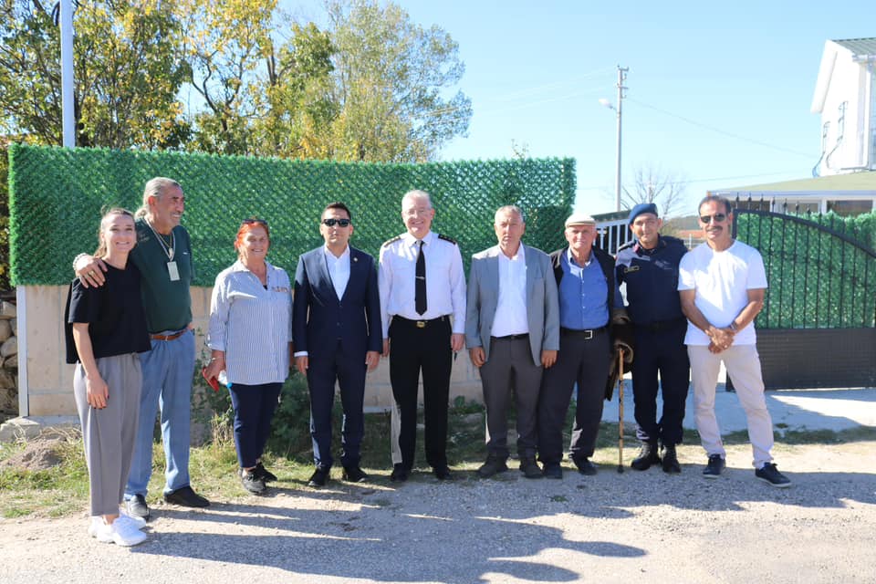 KAYMAKAM BİLDİRİCİ SARICAOVA KÖYÜNÜ ZİYARET ETTİ