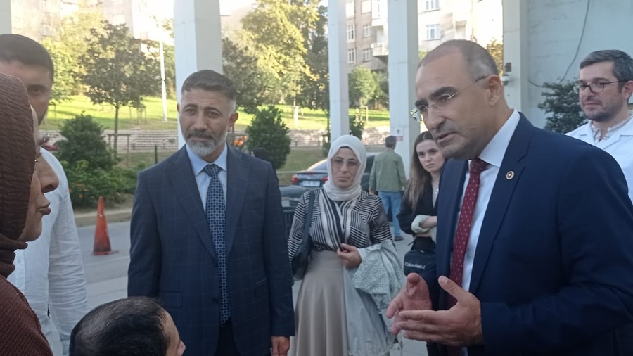 MİLLETVEKİLİ HASAN ARSLAN, BAŞHEKİM ÇALIK'I ZİYARET ETTİ