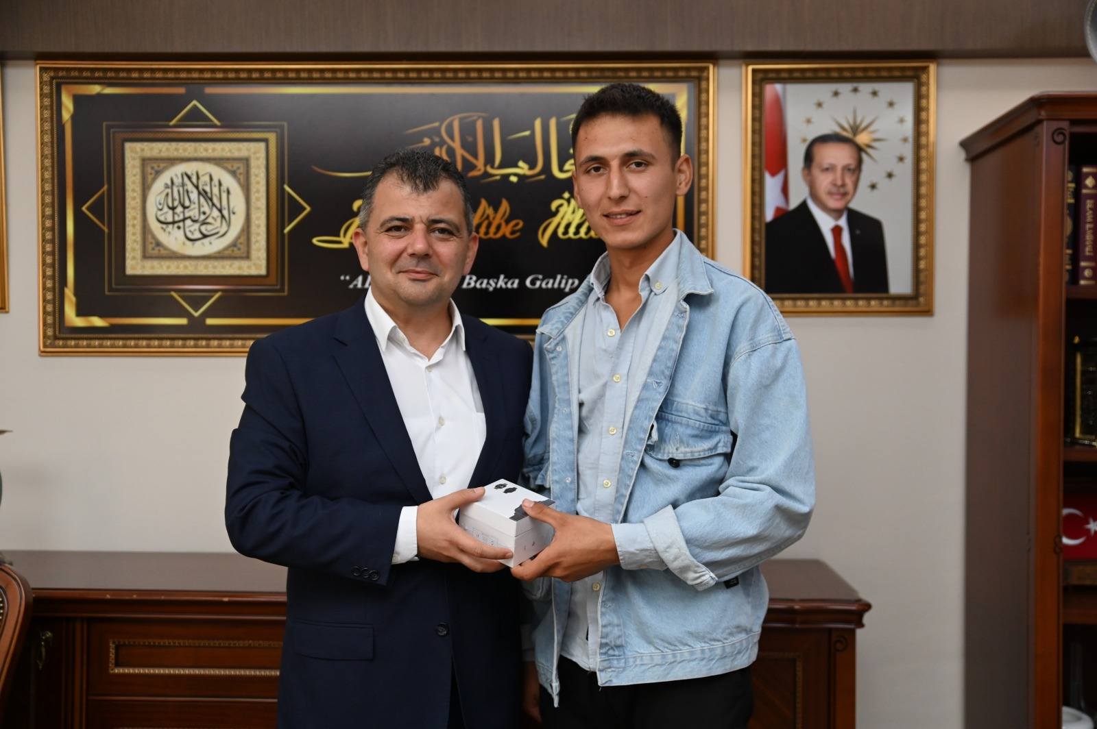 DGS Türkiye 146.Sı Halil Çeliker’den Başkan Koyuncu’ya Teşekkür Ziyareti