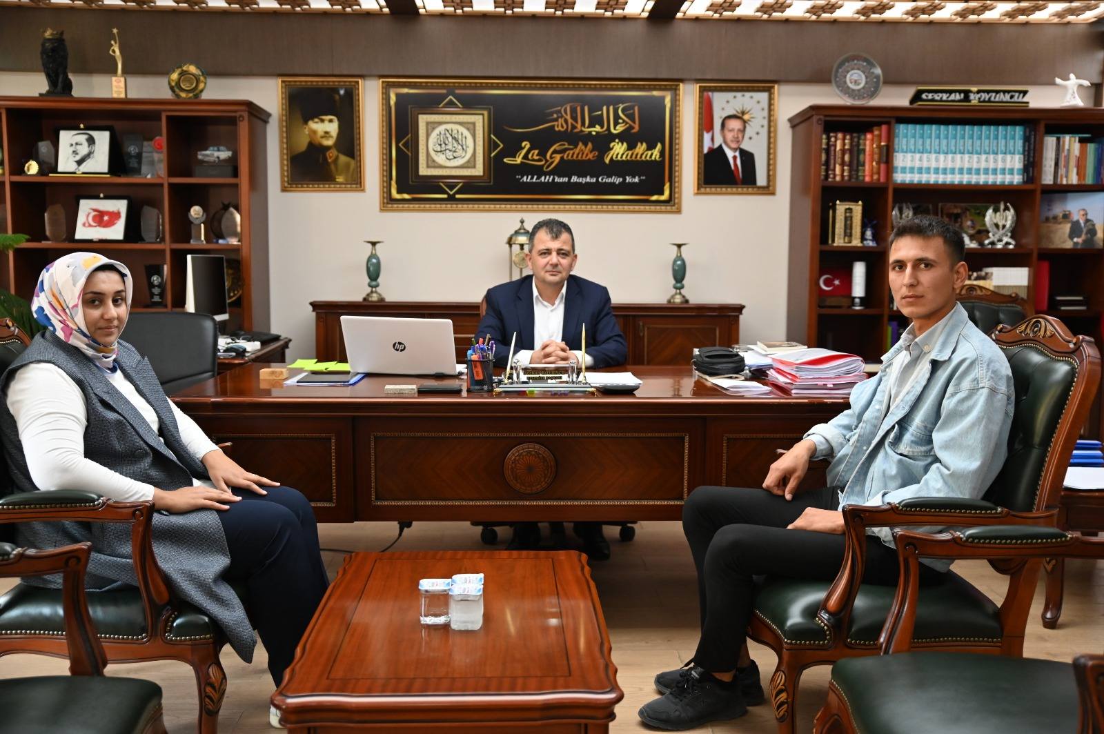 DGS Türkiye 146.Sı Halil Çeliker’den Başkan Koyuncu’ya Teşekkür Ziyareti